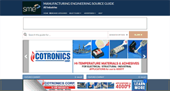 Desktop Screenshot of manufacturingengineeringsourceguide.com